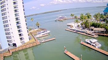 Weather camera view of Sanibel Harbour Yacht Club.