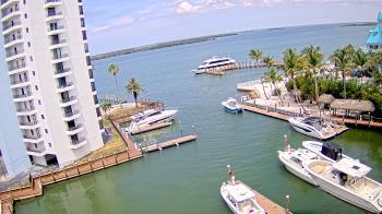 Weather camera view of Sanibel Harbour Yacht Club.