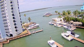 Weather camera view of Sanibel Harbour Yacht Club.