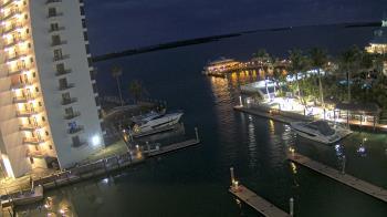 Weather camera view of Sanibel Harbour Yacht Club.