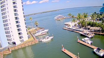 Weather camera view of Sanibel Harbour Yacht Club.
