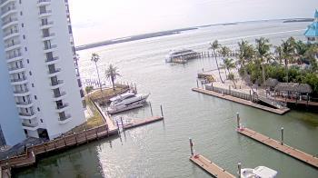 Weather camera view of Sanibel Harbour Yacht Club.