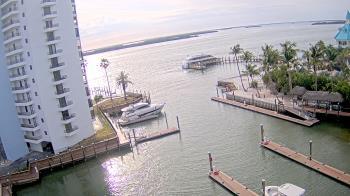 Weather camera view of Sanibel Harbour Yacht Club.