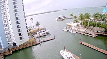Weather camera view of Sanibel Harbour Yacht Club.