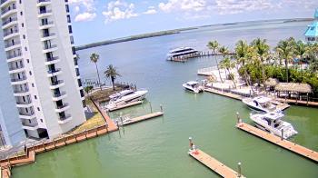 Weather camera view of Sanibel Harbour Yacht Club.