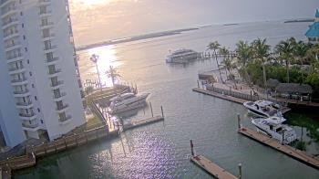 Weather camera view of Sanibel Harbour Yacht Club.