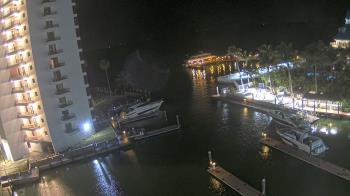 Weather camera view of Sanibel Harbour Yacht Club.