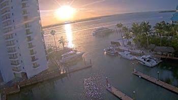 Weather camera view of Sanibel Harbour Yacht Club.