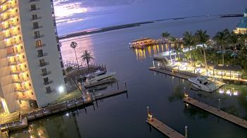 Weather camera view of Sanibel Harbour Yacht Club.