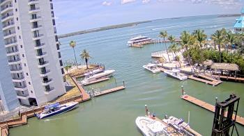 Weather camera view of Sanibel Harbour Yacht Club.