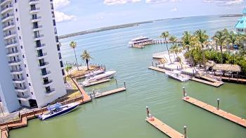 Weather camera view of Sanibel Harbour Yacht Club.