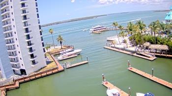 Weather camera view of Sanibel Harbour Yacht Club.
