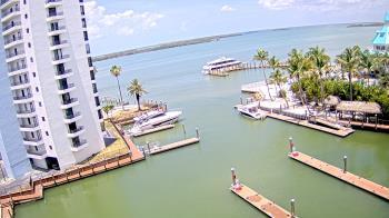 Weather camera view of Sanibel Harbour Yacht Club.