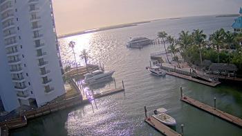 Weather camera view of Sanibel Harbour Yacht Club.