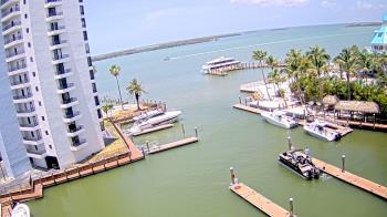 Weather camera view of Sanibel Harbour Yacht Club.