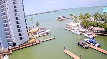 Weather camera view of Sanibel Harbour Yacht Club.