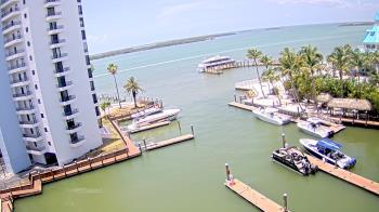 Weather camera view of Sanibel Harbour Yacht Club.