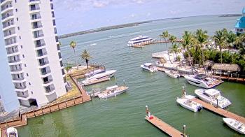 Weather camera view of Sanibel Harbour Yacht Club.