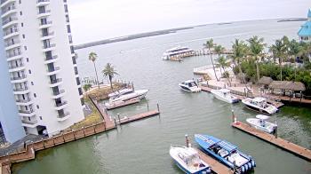 Weather camera view of Sanibel Harbour Yacht Club.