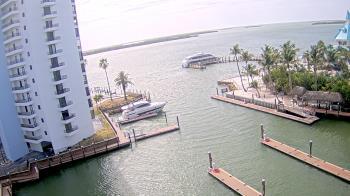 Weather camera view of Sanibel Harbour Yacht Club.