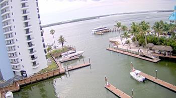 Weather camera view of Sanibel Harbour Yacht Club.