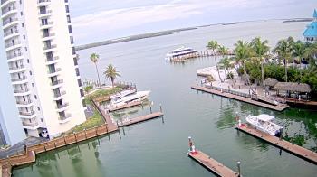 Weather camera view of Sanibel Harbour Yacht Club.