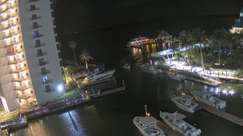 Weather camera view of Sanibel Harbour Yacht Club.