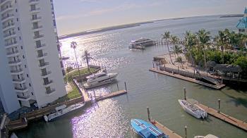 Weather camera view of Sanibel Harbour Yacht Club.