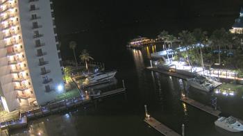 Weather camera view of Sanibel Harbour Yacht Club.