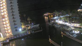Weather camera view of Sanibel Harbour Yacht Club.