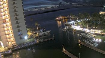 Weather camera view of Sanibel Harbour Yacht Club.