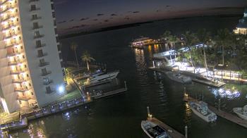 Weather camera view of Sanibel Harbour Yacht Club.