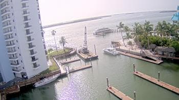Weather camera view of Sanibel Harbour Yacht Club.