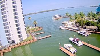 Weather camera view of Sanibel Harbour Yacht Club.