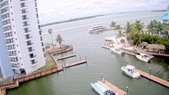 Weather camera view of Sanibel Harbour Yacht Club.