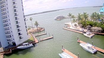 Weather camera view of Sanibel Harbour Yacht Club.