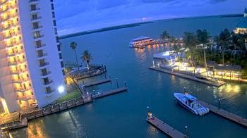 Weather camera view of Sanibel Harbour Yacht Club.