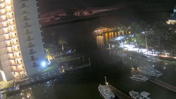 Weather camera view of Sanibel Harbour Yacht Club.