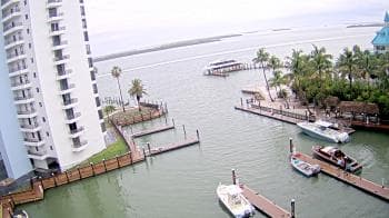 Weather camera view of Sanibel Harbour Yacht Club.
