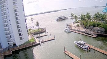 Weather camera view of Sanibel Harbour Yacht Club.