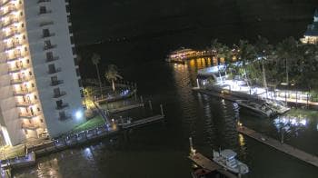 Weather camera view of Sanibel Harbour Yacht Club.