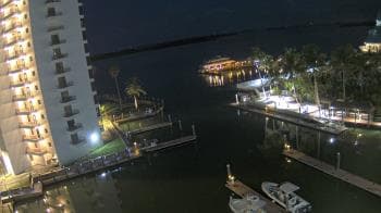 Weather camera view of Sanibel Harbour Yacht Club.