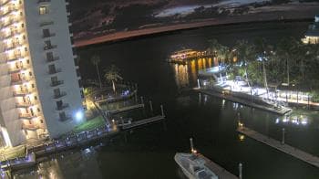 Weather camera view of Sanibel Harbour Yacht Club.