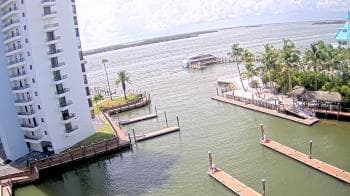 Weather camera view of Sanibel Harbour Yacht Club.