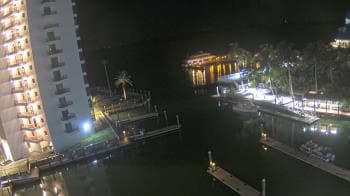 Weather camera view of Sanibel Harbour Yacht Club.