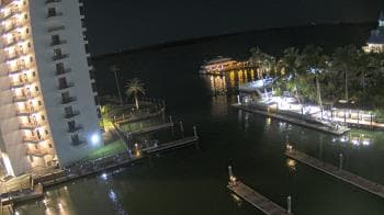 Weather camera view of Sanibel Harbour Yacht Club.