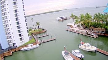 Weather camera view of Sanibel Harbour Yacht Club.