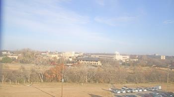 Weather camera view of Fort Hays State University.