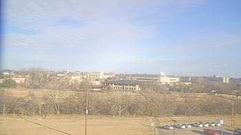 Weather camera view of Fort Hays State University.