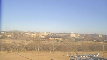 Weather camera view of Fort Hays State University.